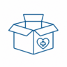 Pflegebox Icon – Pflegehilfsmittel